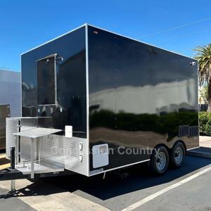 Camión de carro de comida estándar de moda australiana con remolque de comida móvil de cocina completa - Product Image 4