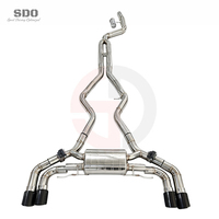 Tubos de Escape Catback SD T304 para BMW M340i M440i G20 G22 3.0T 2019-2026, Silenciador de Alto Rendimiento con Válvula y Control Remoto