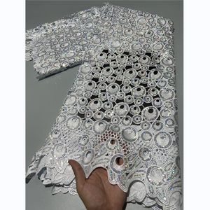 3756, нигерийская роскошная кружевная ткань с блестками, Высококачественная африканская Тюлевая кружевная ткань, Французская ткань для женщин, свадебное платье, шитье - Product Image 2