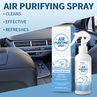 Désodorisant en spray pour voiture, éliminateur d'odeurs automobile, parfum longue durée, en plastique, écologique, portable pour véhicule, salle de bain, toilettes