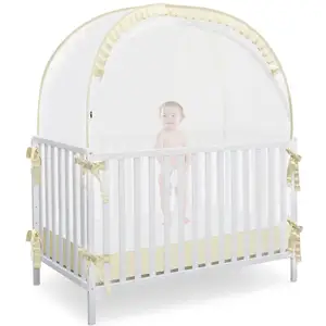 Customization Mosquitera Pop Up Crib Tent Safety Canopy Baby Crib Tent Mosquito Net For Kids