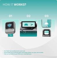 Nuevo Lanzamiento Ottocast Nano Inalámbrico Carplay Android Auto Magic Dongle Adaptador CarPlay AI Box