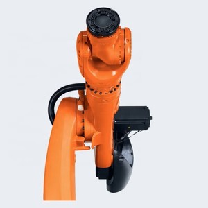 Robot industriel à 6 axes KR500 Fortec, bras articulé robuste pour la palettisation automatique, la manutention de boîtes sur rail, charge utile de 240 kg, moteur - Product Image 6