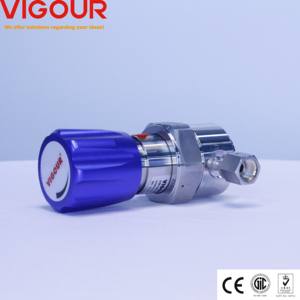 Regulador de Presión de una Etapa 316L para GLP/Propano/Argón con Alta Precisión de Control y Volumen Interno Minimizado para Tiempos de Purga Cortos - Product Image 3