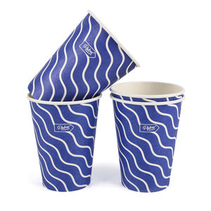 Gobelet en papier jetable 80 oz, simple paroi, biodégradable, pour café, avec impression de logo personnalisée, qualité alimentaire, impression offset - Product Image 3