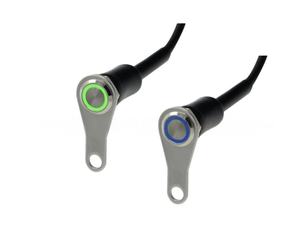 Pièces de moto, support en acier inoxydable pour moto, interrupteur autobloquant en métal, interrupteur d'alimentation pour phare, projecteur, laser - Product Image 3