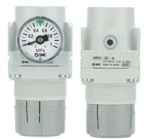 SMC AR20-02G-1-A AR10-AR40-A series modular pressure reducing valves
