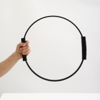 COMANA Kit de Pilates Personnalisé : Anneau de Pilates Circulaire, Ballon de Yoga, Poids de Cheville en Silicone, Bande de Résistance, Ensemble Complet pour Fitness et Gym