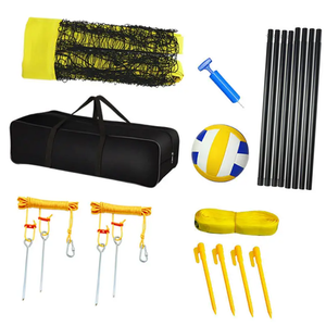 Red de <span class=keywords><strong>Voleibol</strong></span> de Alta Calidad a <span class=keywords><strong>Precio</strong></span> Económico <span class=keywords><strong>para</strong></span> Juegos de Playa y Parques, con <span class=keywords><strong>Postes</strong></span> de Acero de Altura Ajustable, Se Acepta OEM - Product Image 4