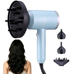 Sèche-cheveux ionique portable 1600 W avec moteur DC, diffuseur, concentrateur et buses, ioniseur négatif, <span class=keywords><strong>produit</strong></span> <span class=keywords><strong>de</strong></span> beauté et <span class=keywords><strong>de</strong></span> soin personnel - Product Image 1