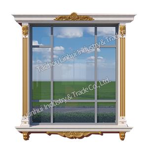 משלוח מהיר מלאי מוכן בטון דלת עובש דקורטיבי חלון משקוף אדן דפוס עיצובים ליהוק בית בניין פלסטיק עובש - Product Image 1