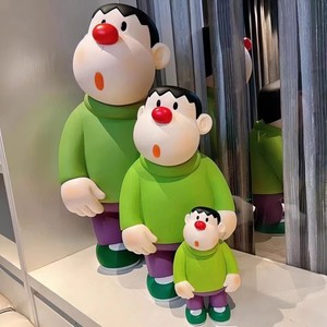 Figura Hecha a Mano de PVC de Takeshi <span class=keywords><strong>Goda</strong></span>, Adorable Figura de Dibujos Animados para Decoración del Hogar, Sala de Estar, Escritorio, Adorno Kawaii, Regalo para Aliviar el Estrés, Anime - Product Image 3