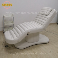 Siman Luxe Professionnel Cosmétique Thai Spa Du Visage Table Massage Cils Lit Cuir Synthétique Traitement De Beauté pour Salon