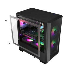 Boîtier de PC Gamer à structure séparée avec support vertical pour carte graphique - Product Image 5