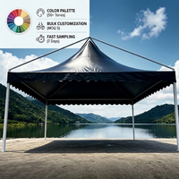 Tentes d'extérieur pliables imperméables et durables Sunshine Summer pour événements, expositions, gazebo 3*3 4*4 6*6