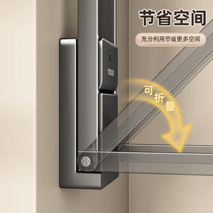 ราวแขวนผ้าติดผนัง Youain แบบสี่เหลี่ยม สำหรับตากผ้า ใช้ได้ทั้งในบ้านและระเบียง - Product Image 2