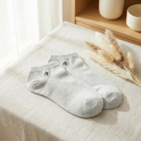 Chaussettes invisibles personnalisées à coupe basse, respirantes, sans couture, avec bout rembourré, en mélange de polyester doux, vente en gros OEM