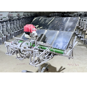 Heavy Duty 4 Lines 28 cm Agricultural Planting <b>Machine</b> Manual Multi <b>Row</b> Seed Drill Adjustable Seed Rate - Product Image 1