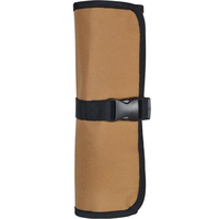 Sac d'organisateur d'outils enroulable en toile cirée imperméable robuste/tissu Oxford stockage multi-poches étui à fermeture à glissière réglable
