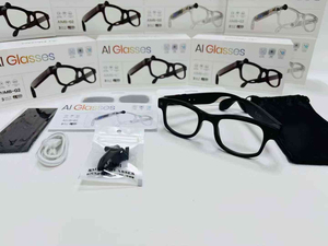 แว่นตาอัจฉริยะ Ai Smart Glasses G2 พร้อม Wi-Fi ในตัว กล้องถ่ายรูป วิดีโอ บันทึกเสียง แปลภาษาด้วย AI แว่นกันแดดแบบสวมใส่ได้ ชุดหูฟัง - Product Image 4