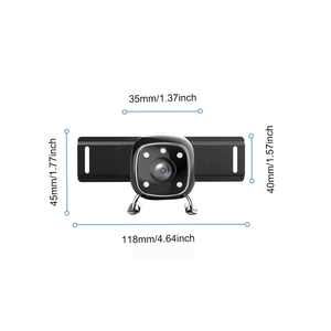 กล้องติดรถยนต์สำหรับเด็กแบบติดกระจกหลังเบาะนั่ง พร้อมจอภาพ HD ขนาด 4.3 นิ้ว สำหรับตรวจสอบความปลอดภัยของเด็กทารก ดีไซน์ได้รับสิทธิบัตร - Product Image 6