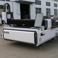 Prix de la machine de découpe laser CNC de petite taille 1500W-1515 Coupeur laser à fibre, table de travail 1500x1500mm
