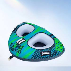 Flotador Inflable de PVC para 2 Personas, para Deportes Acuáticos, con Cuerda, Accesorio para Juegos Acuáticos, Flotador y Balsa - Product Image 2