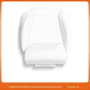 ปลอกหุ้มเบาะหนังนุ่มแบบใหม่สำหรับรถยนต์เทสล่า รุ่นข้ามพรมแดน พร้อมที่พักขาแบบยาว ขายส่ง - Product Image 2