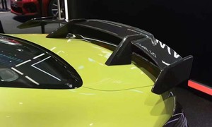 MP Style Carbon Fiber Polished Finish Rear Trunk Wing Single Deck for BMW G80 G82 M3 M4 2020+ Rear Lip <strong>Spoiler</strong> - Product Image 5