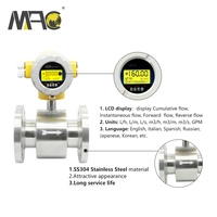 Medidor de flujo electromagnético de agua digital Dn80 OEM al por mayor soporte personalizado de China