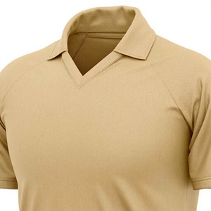 Polo de Sport personnalisé avec Logo imprimé, tissu doux, 100% coton uni pour hommes - Product Image 3