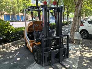 <b>Second</b>-<b>hand</b> Japanese Original TCM 2.5 Ton Diesel Forklift TCM 25 Side Shift 2.5 Ton Original Japan Isuzu Engine Forklift - Product Image 5