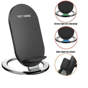 <span class=keywords><strong>Cargador</strong></span> inalámbrico de carga rápida rápido para soporte de teléfono de base de <span class=keywords><strong>cargador</strong></span> para Samsung para Galaxy <span class=keywords><strong>S7</strong></span> S8 Note8 para iPhone X 8 bobinas - Product Image 2