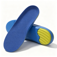 Semelles orthopédiques antidérapantes pour enfants, soutien de la voûte plantaire, semelle plate en PU, coussin pour chaussures pour enfants