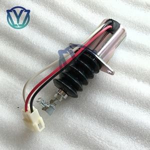 119629-66801 CYJ 12V โซลินอยด์วาล์วตัดน้ำมันเชื้อเพลิง AM882277 สำหรับเครื่องยนต์ดีเซล 3TNE88 โซลินอยด์หยุดเครื่องยนต์ 11962966801 - Product Image 2
