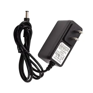 wholesale 12v 1a power supply 342a 19v Black US wall plug chargers & adapters AC/DC 12W Power Adapters for Light LED