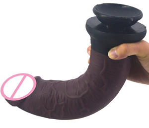 <span class=keywords><strong>Big</strong></span> <span class=keywords><strong>Penis</strong></span> Männlich und Weiblich Homosexuell Lesben Massage gerät Sexspielzeug Saugnapf Mastur bator Lebensechte Adern Dildos Vaginal Anal Dilatatoren - Product Image 4