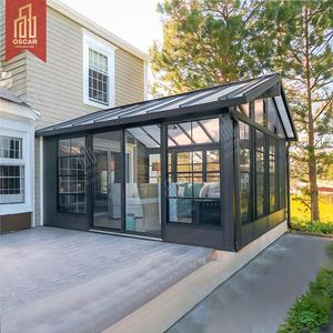 Ity nhôm hồ sơ nhà kính phong cách hiện đại prefab phòng tắm nắng không thấm nước cách nhiệt sân vườn ban công tất cả các mùa phòng tắm nắng - Product Image 1