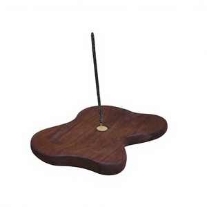 Support de bâtonnets d'encens au design moderne, présentoir de table, finition polie, durable, léger, brûleur d'encens en forme de disque pour usage domestique - Product Image 1