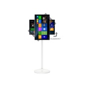 32 pouces batterie-puissance Edla Android Stand Tv In-cell écran tactile Gym Gaming Live Room interactif Smart Portable Tv Display