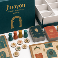 Jeu de société d'exploration muséale coopératif personnalisé, boîte rigide, puzzle d'artefacts, jeu de stratégie pour la formation en classe
