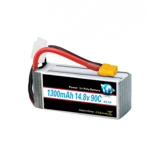Batterie Lipo 3S 1300mAh 11.1V <span class=keywords><strong>90C</strong></span> avec prise XT60 |   Port de balance 4 broches pour drone FPV, voiture RC, hélicoptère, bateau 102535 103048 21700 - Product Image 6