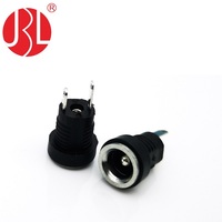 DC-022B 5.5*2.5/2.1mm prise cc à montage sur panneau, connecteur d'alimentation à baril, 12V pour moteur électrique