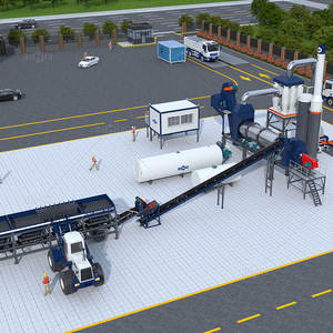 Coût d'une centrale à béton mobile de 40 tonnes par heure - Product Image 1