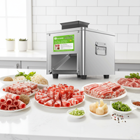 Machine à trancher la viande électrique, équipement de découpe de viande, trancheuse à viande