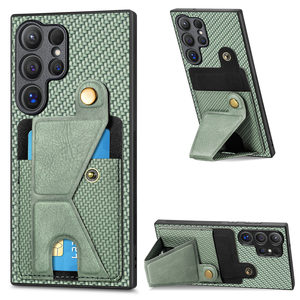 Compatible <span class=keywords><strong>con</strong></span> <span class=keywords><strong>Samsung</strong></span> para Galaxy S24 Ultra S23 S22 S20 S21 para iPhone A55 A35 A05s PC Funda para teléfono móvil Soporte de inserción de tarjeta - Product Image 1