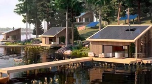 Nhanh chóng xây dựng kim loại barndorium Bộ dụng cụ nhà-hội thảo kết cấu thép chống động đất với không gian dân cư - Product Image 3