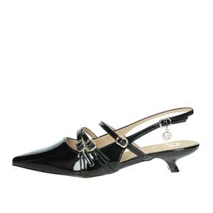 Gold & Gold Donna Slingback <b>Pump</b> Beige Pointed Toe Heel Women's Shoes - Product Image 1