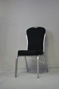 Vente en gros Chaise empilable moderne élégante en aluminium Chaises de banquet de mariage d'église - Product Image 5