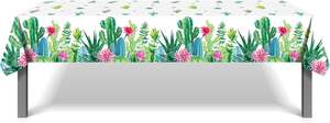 Nappe jetable en plastique à thème Fiesta, motif Cactus <span class=keywords><strong>aquarelle</strong></span>, imperméable, pour fête sur le thème des Cactus et des <span class=keywords><strong>Plantes</strong></span> Succulentes, pour la décoration - Product Image 5